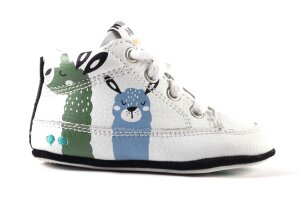 Bunnies prestappers lama, wit (maat 19-23)