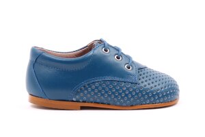 Eli veterschoentjes, blauw (maat 21-25)