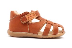 Kavat sandaal Rullsand, cognac (maat 22-26)