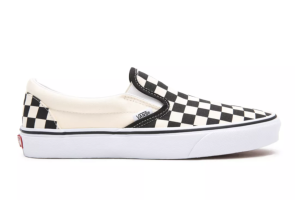 Vans slip-on canvas, black & white (maat 35-42)