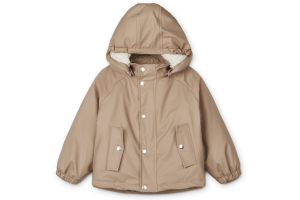 Liewood regenjas met broek, oudroze (4- 6 jaar)