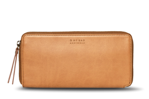 O my bag portefeuille Sonny, Cognac appel leder