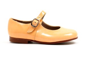 Eli lakschoentjes, pastel oranje (maat 25-34)