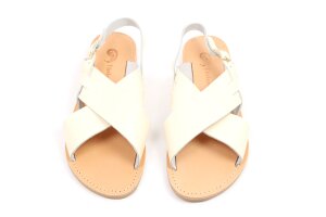 Theluto sandaal, Ecru  (maat 36-42)