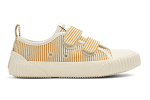 Liewood sneaker, streepjes geel (maat 25-35)