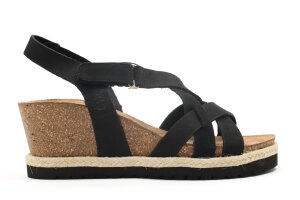 Yokono sandaal, Rota zwart (maat 36-42)