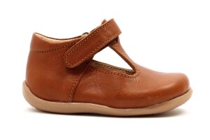 Petasil  velcroschoentje, cognac (maat 19-22)
