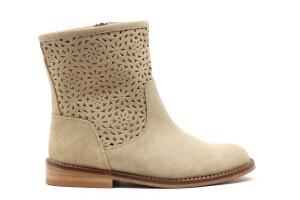 Eli kort laarsje, sand (maat 29-35)