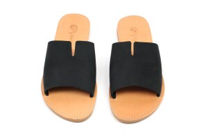 Theluto slipper perrine, zwart (maat 36-42)