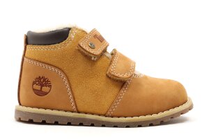 Timberland boots, warmgevoerd camel  (maat 23-29)