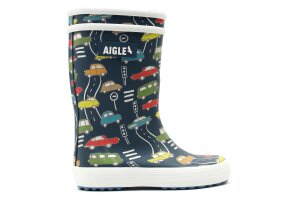 Aigle regenlaars, cars (maat 24-34)