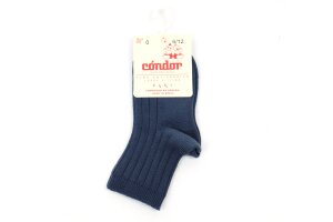 Condor korte kous, 484 blauw  (maat 16/18 - 36/39)