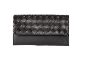 O my bag portefeuille, Pau black woven