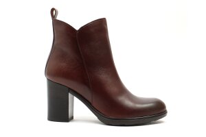 Yokono enkellaarsje, chocoladebruin (maat 37-41)