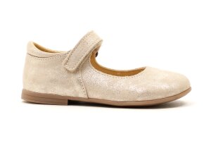 Nörvik ballerina, glitter goud (maat 24-33)