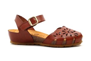 Yokono sandaal, Monaco cognac (maat 36-42)