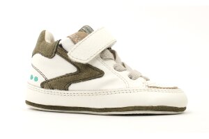 Bunnies prestappers, wit/kaki (maat 19-22)