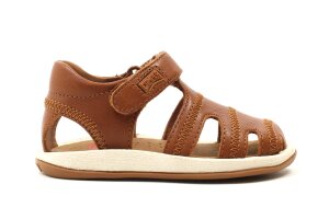 Camper sandaal, cognac (maat 21-26)