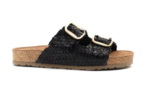 Yokono slipper, Jerba zwart (maat 37- 42)