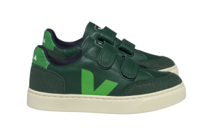 Véja sneakers velcro, Groen (maat 23-35)
