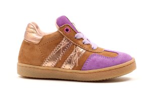 Rondinella sneakers, bruin/paars (maat 21-29)