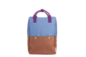Sticky lemon rugzak large, badminton blue leather ball