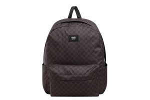 Vans rugzak, old school check zwart/grijs