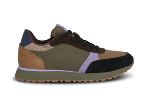 Woden sneakers, multi kaki (maat 37-42)