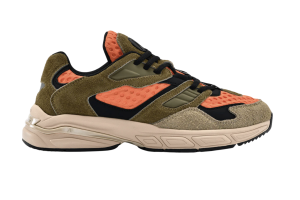 ARKK sneaker, kaki/oranje (maat 37-41)
