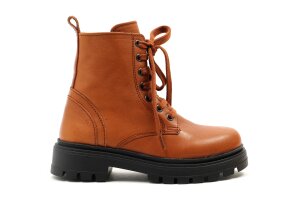 Petasil veterboots, Cognac (maat 30-40)