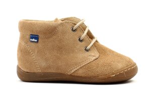Stabifoot  veterschoentje, beige  (maat 18-23)