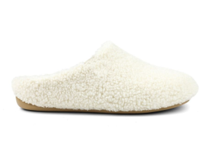 Kavat Djura pantoffel, fluffy wit (maat 36-45)