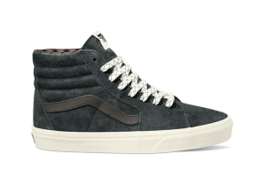 Vans basketter, groen warmgevoerd (maat 35-42)