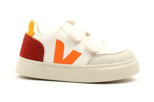 Véja sneakers velcro, wit roest (maat 22-35)