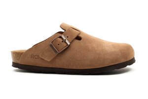 Rohde pantoffel, Camel (maat 36-42)