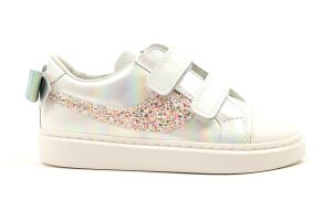 Beberlis sneakers, unicorn wit (maat 26-36)