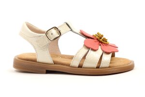 Beberlis sandalen, wit/paars (maat 26-33)