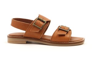 Kavat sandaal, cognac (maat  36-42)