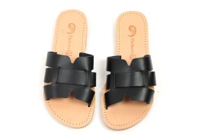 Theluto slipper, zwart (maat 36-42)