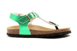Chili sandalen, metallic groen (maat 28-41)