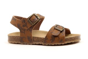 Chili  sandalen, cognac dino (maat 23-33)