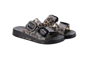 Igor slippers, zwart leopard (maat 36-41)