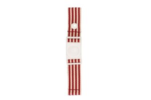 Sticky lemon chest strap, stripes lighthouse red
