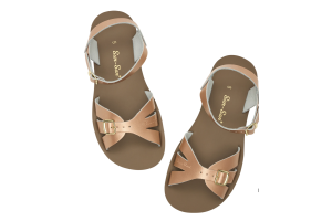Salt-Water boardwalk, roze metallic (maat 36-42)