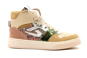 Bana & Co basketter, beige/glitter (maat 26- 35)