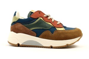 Ocra runners, multicolor cobalt (maat 27-42)