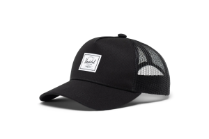 Herschel whaler cap kids, zwart