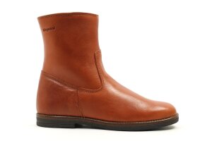 Bisgaard korte laars, gevoerd cognac (maat 30-40)