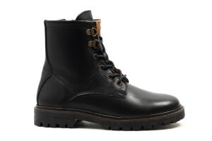 Bisgaard veterboots, zwart (maat 31-40)
