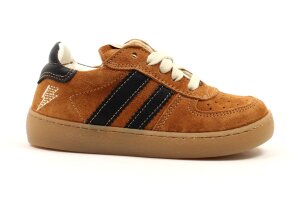 Ocra sneakers, cognac/zwart (maat 24-41)